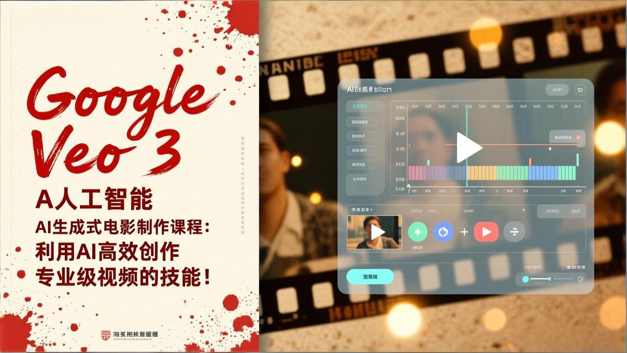 Google Veo 3人工智能AI生成式电影制作课程：利用AI高效创作专业级视频的技能！-550资源网|九公子网络科技