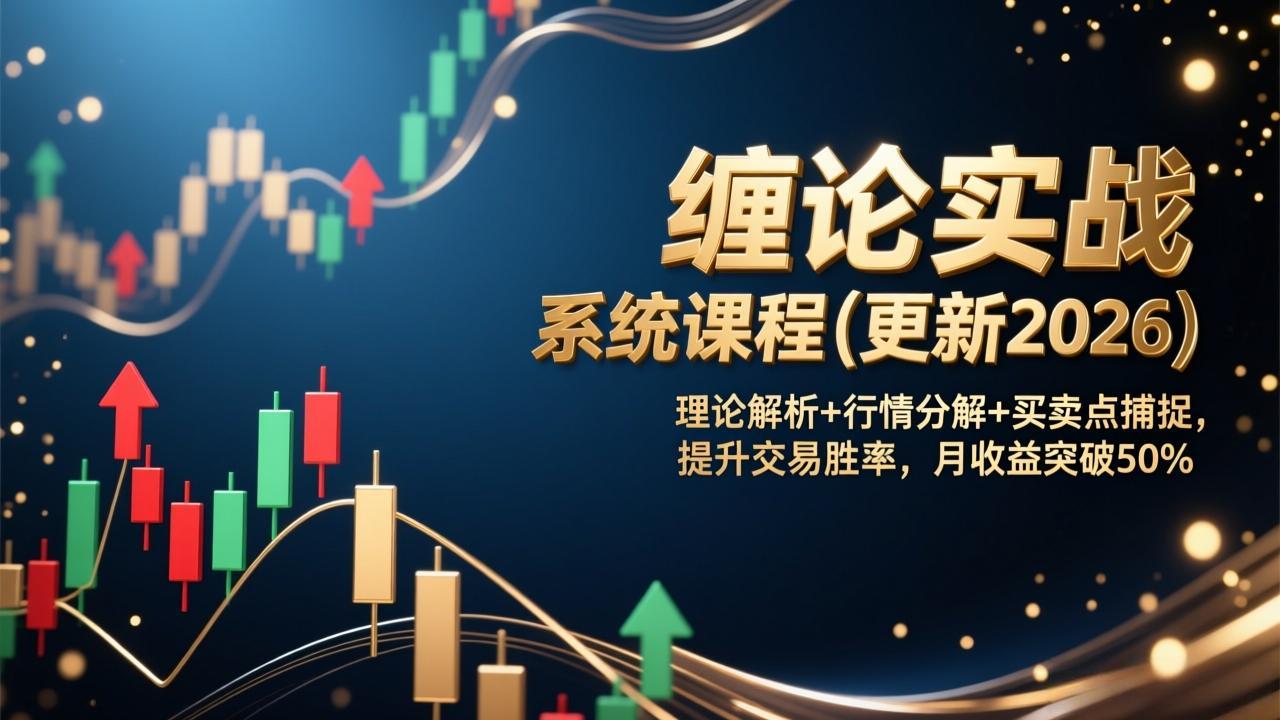 缠论实战系统课程(更新2026-550资源网|九公子网络科技