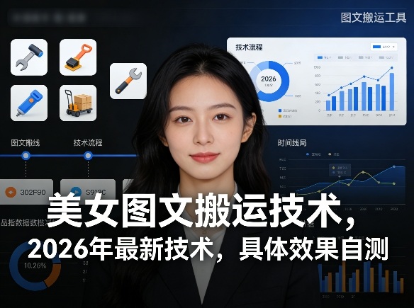 美女图文搬运技术，2026年最新技术，具体效果自测-550资源网|九公子网络科技