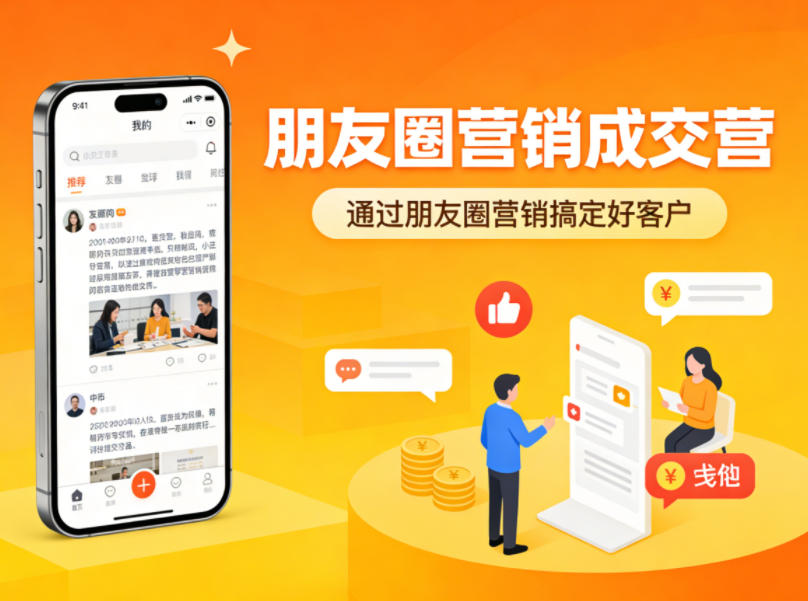 朋友圈营销成交营，通过朋友圈营销来搞定好客户-550资源网|九公子网络科技